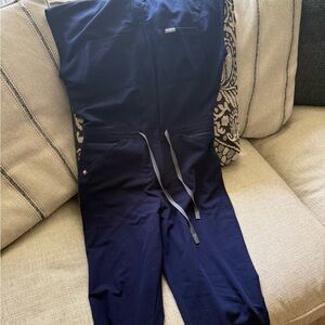 Figs Rafaela Jumpsuit Navy Blue